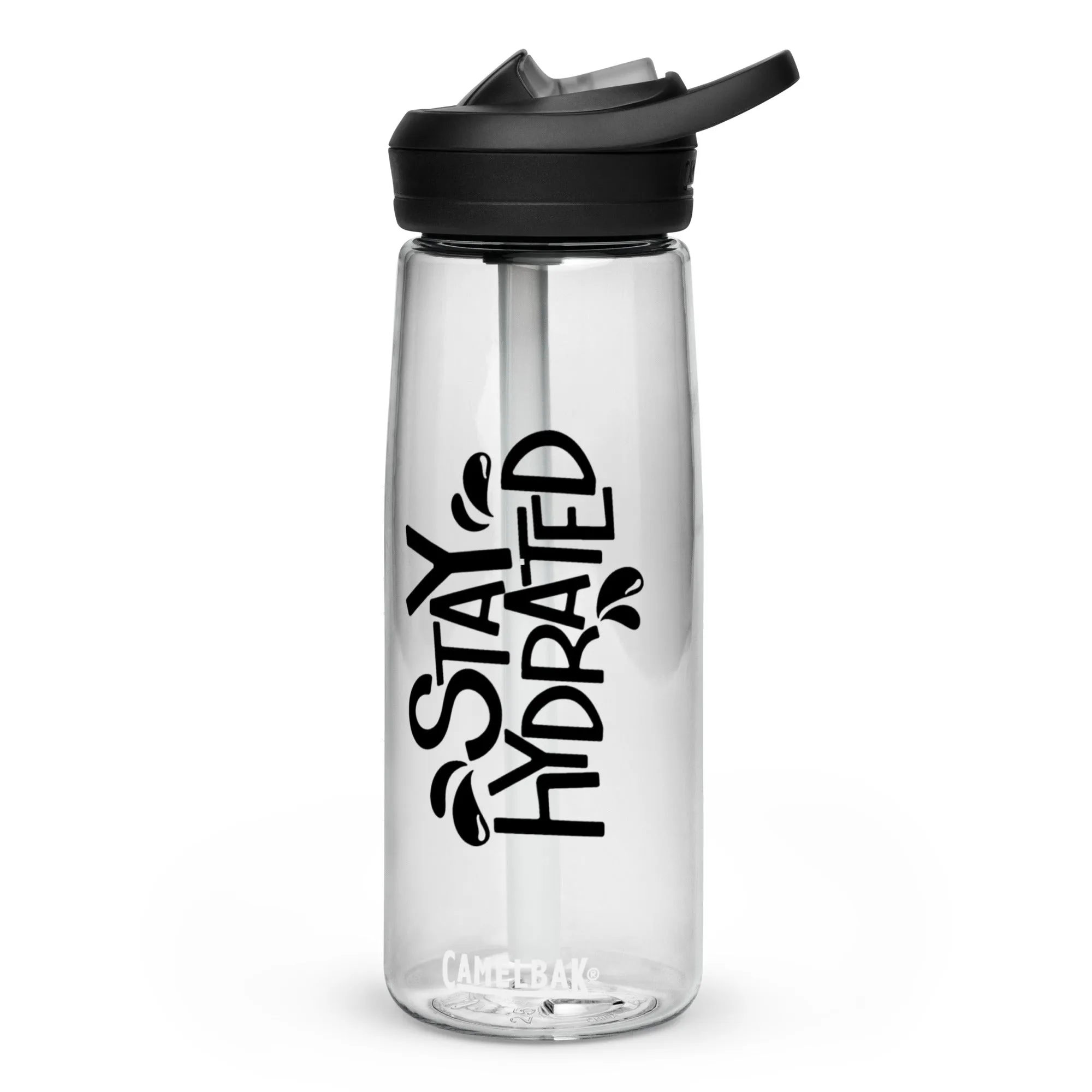 "Stay Hydrated" 25oz Sports water bottle