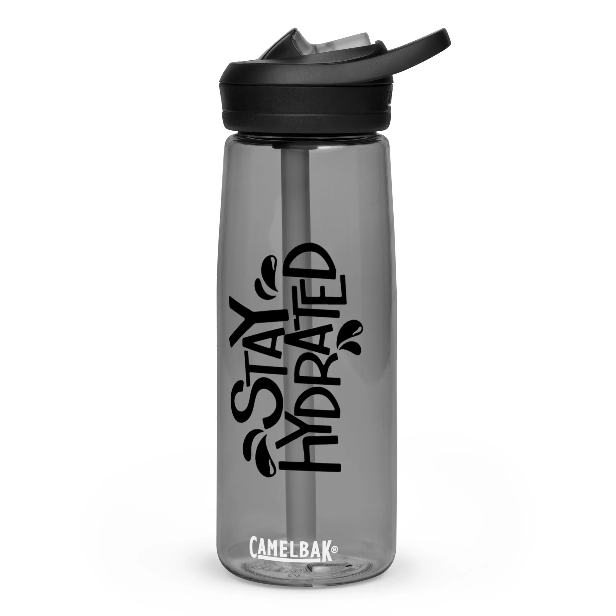 "Stay Hydrated" 25oz Sports water bottle