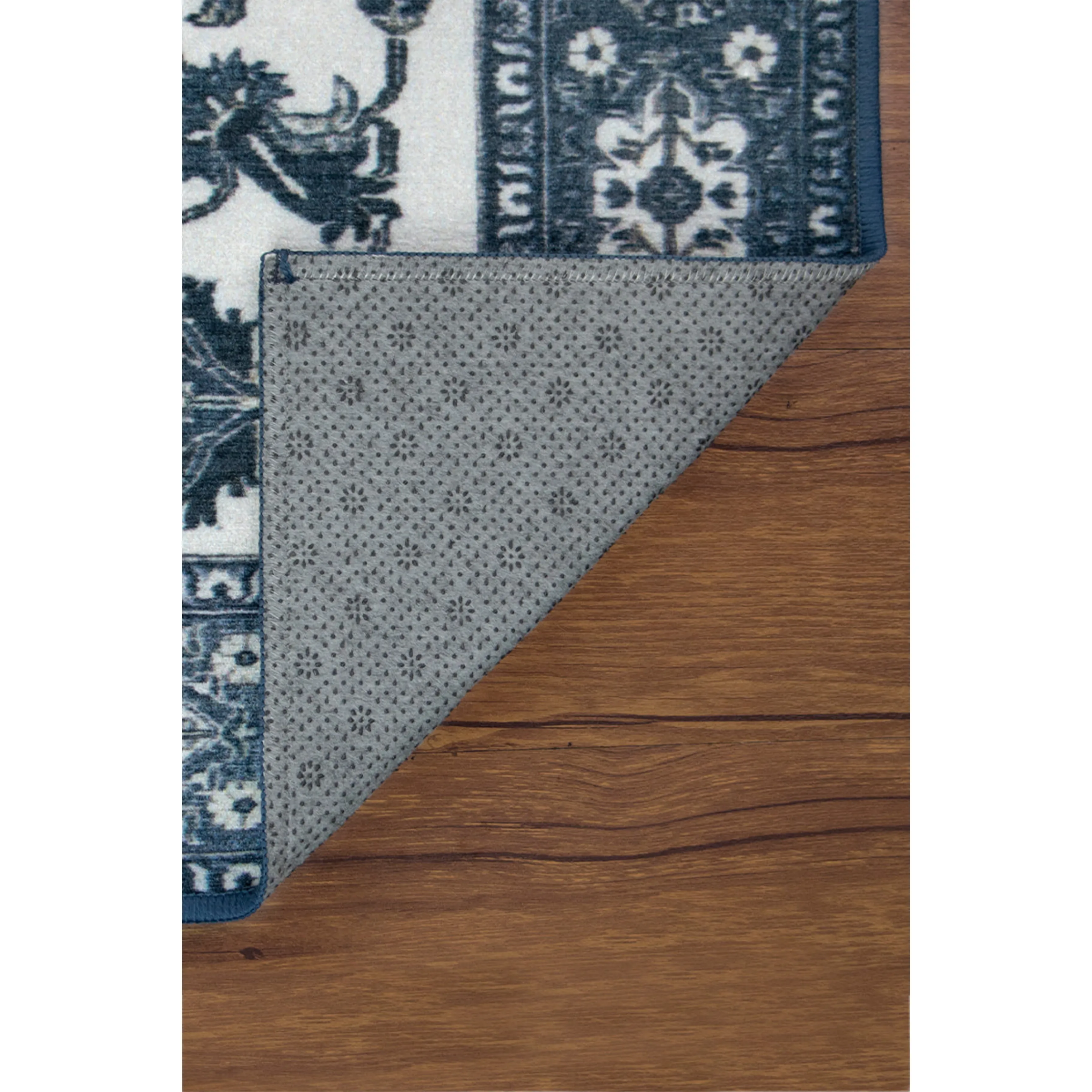 Ramage Blue Washable Rug