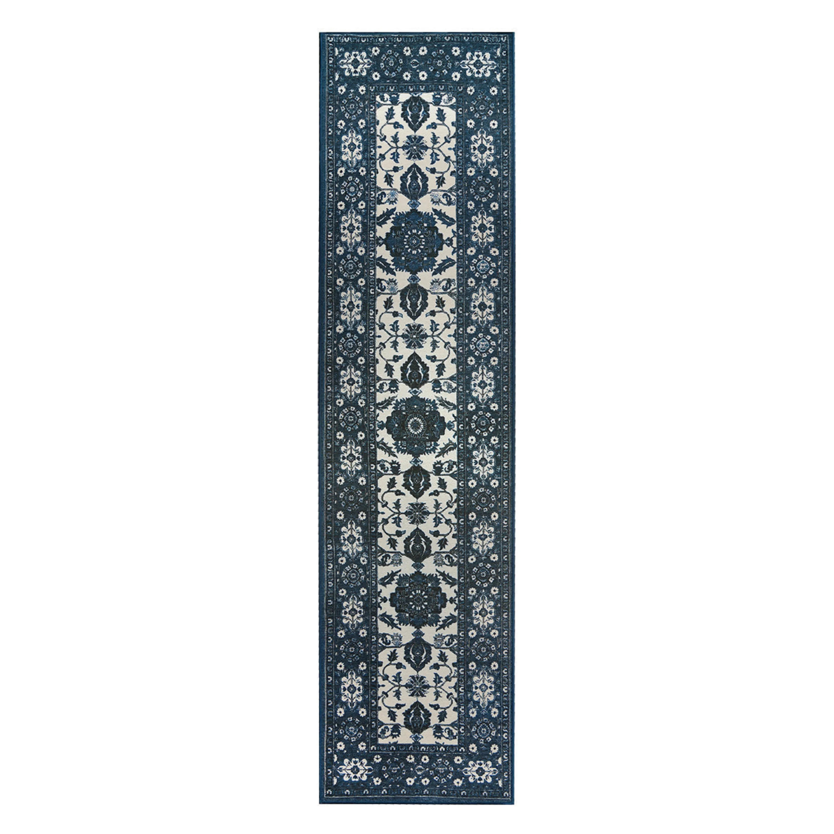 Ramage Blue Washable Rug