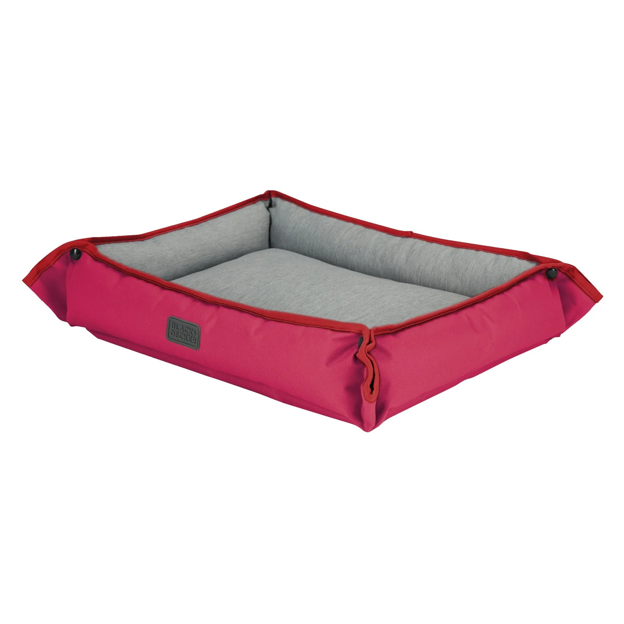 Red Pet Premium Bed For Small Dogs, 24 X 16 X 3-Inch