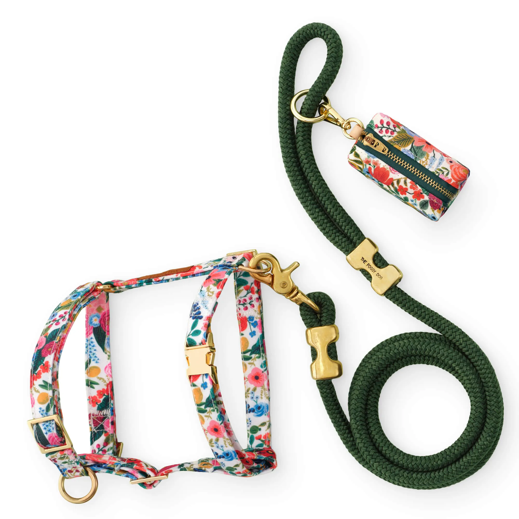 Rifle Paper Co. x TFD Garden Party Harness Walk Set