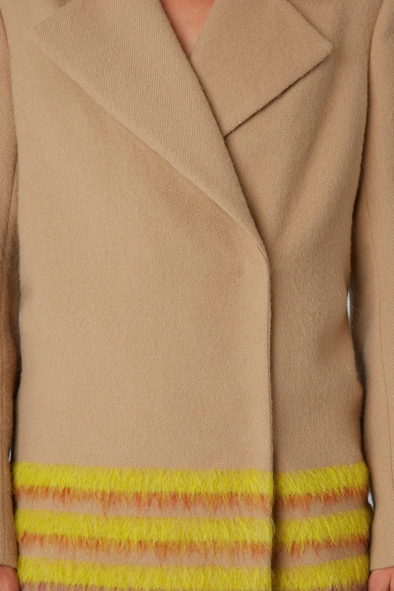 Rosie Ombre Wool Coat