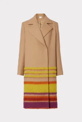 Rosie Ombre Wool Coat