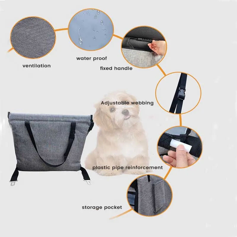 TAPTES® Car Waterproof Pet Dog Cushion Bag for Tesla Model S/3/X/Y/Cybertruck