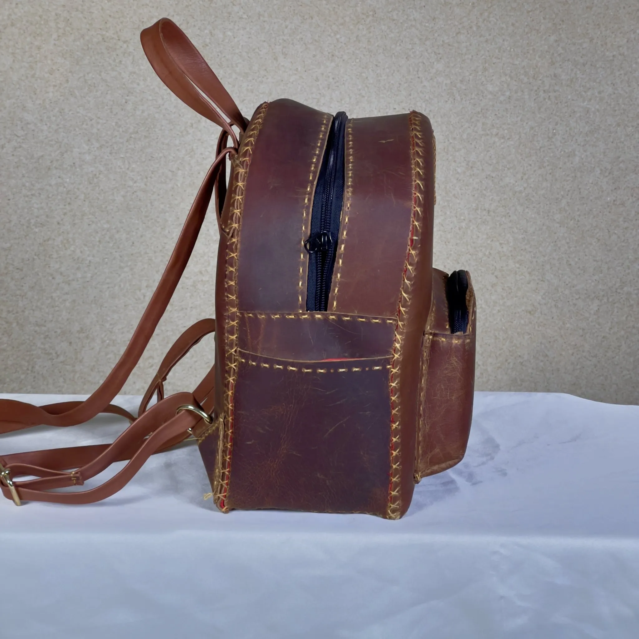 THE HANDMADE LEATHER MINI BACKPACK M4