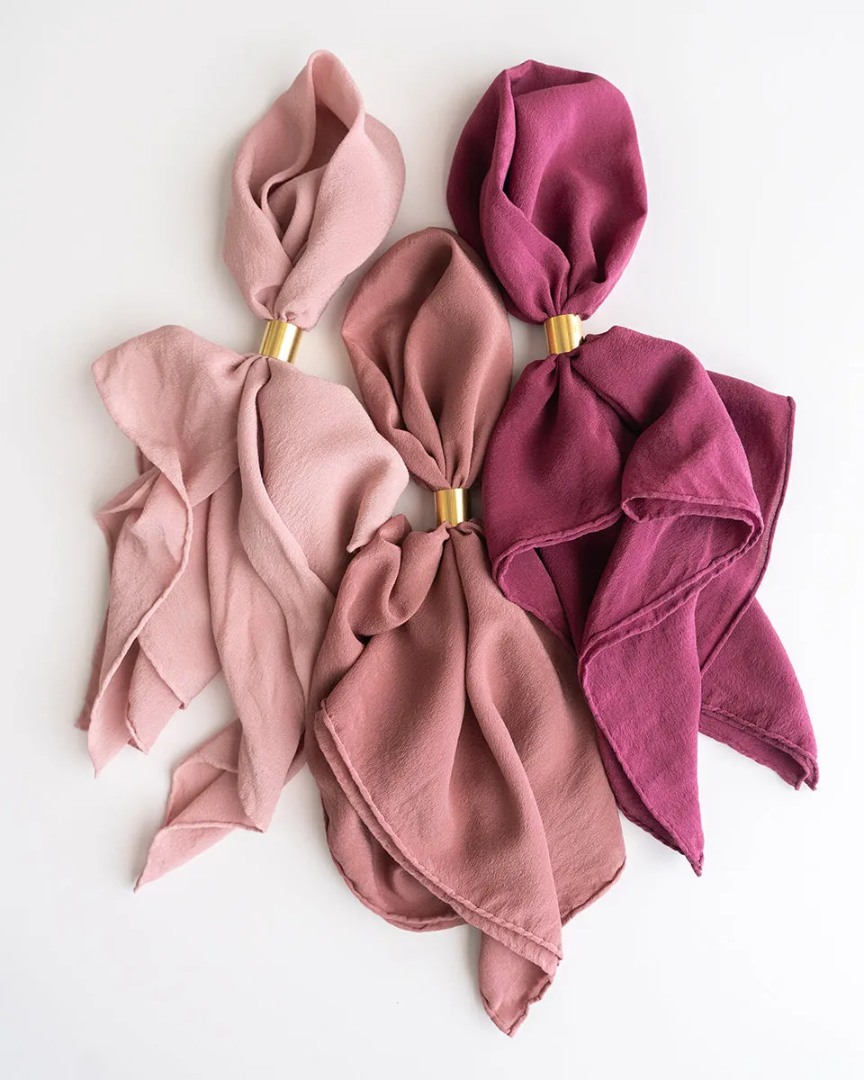 'The Scout' Washable Silk Scarf in Dusk