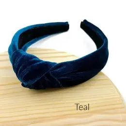 Top Crate Velvet Knotted Headband