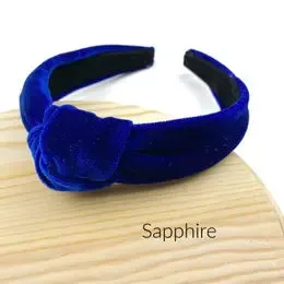 Top Crate Velvet Knotted Headband