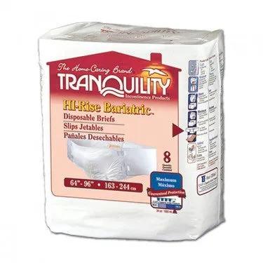 Tranquility Hi-Rise Bariatric Briefs