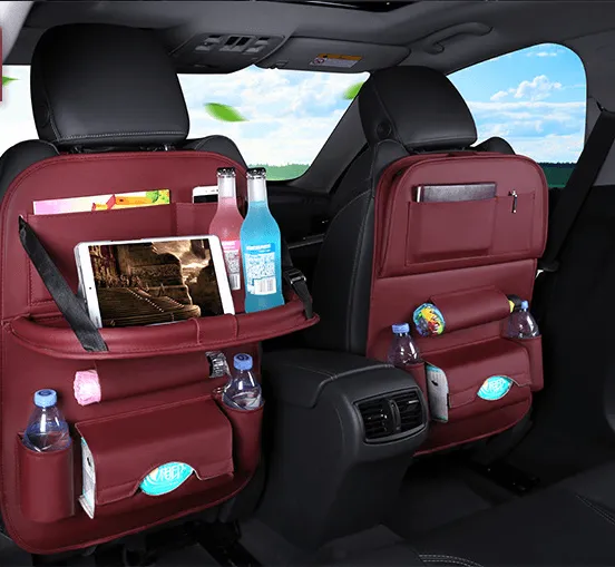 Ultimate Car Seat Organizer with Foldable Table Tray