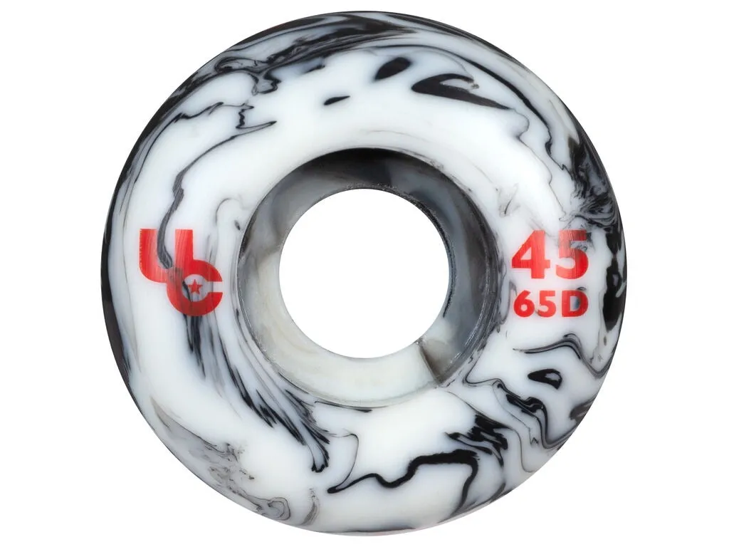 UNDERCOVER - Marble Black/White 45mm Antirocker Aggressive Inline Skate Wheels