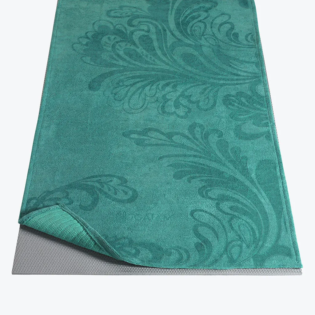 Watercress Grippy yoga towel