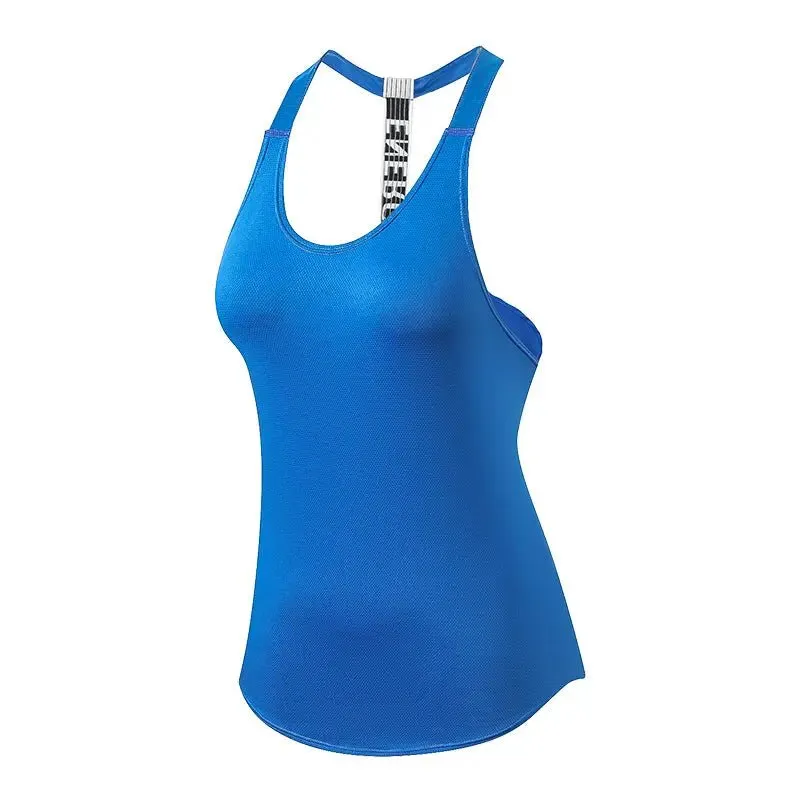 Yoga Top Vest Sports Shirt Women Backless Fitness Running Gym Crop Sleeveless Tank Tops